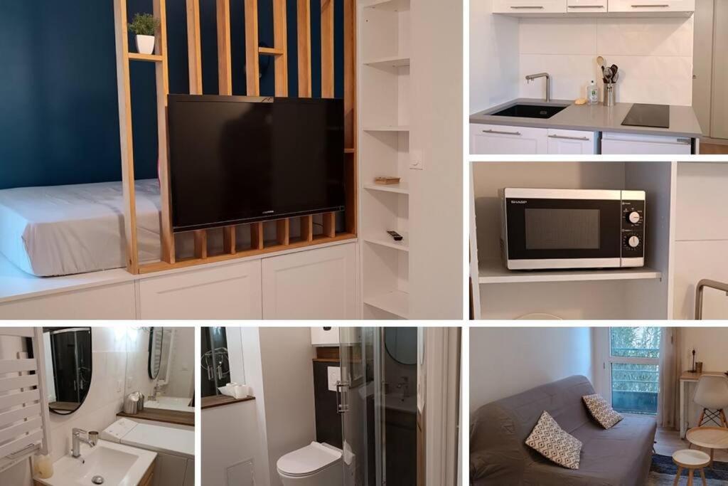 Studio Renove - Proche Hopital, Universite & Gare St-Agne - Tv & Wifi Hd Toulouse Exterior photo