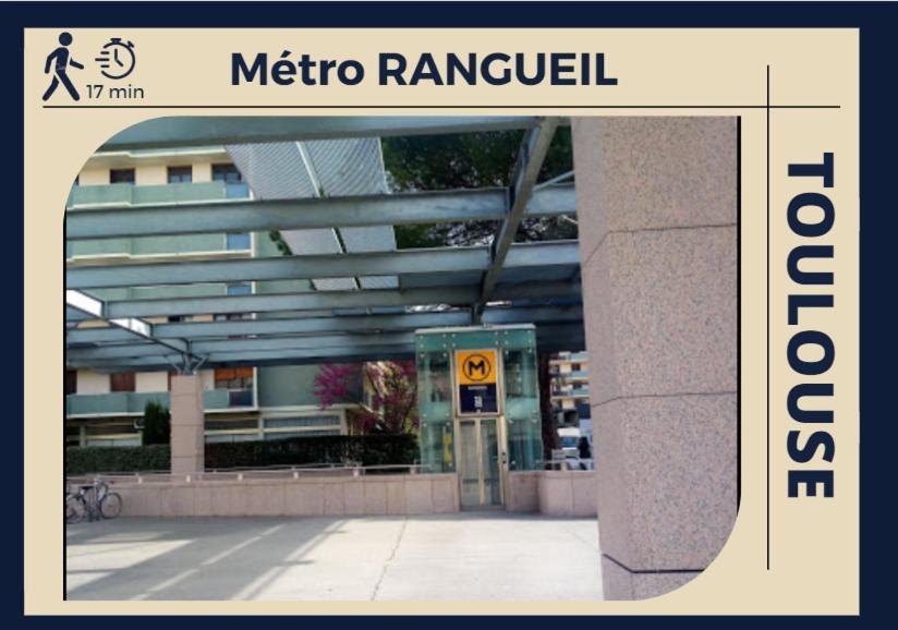 Studio Renove - Proche Hopital, Universite & Gare St-Agne - Tv & Wifi Hd Toulouse Exterior photo